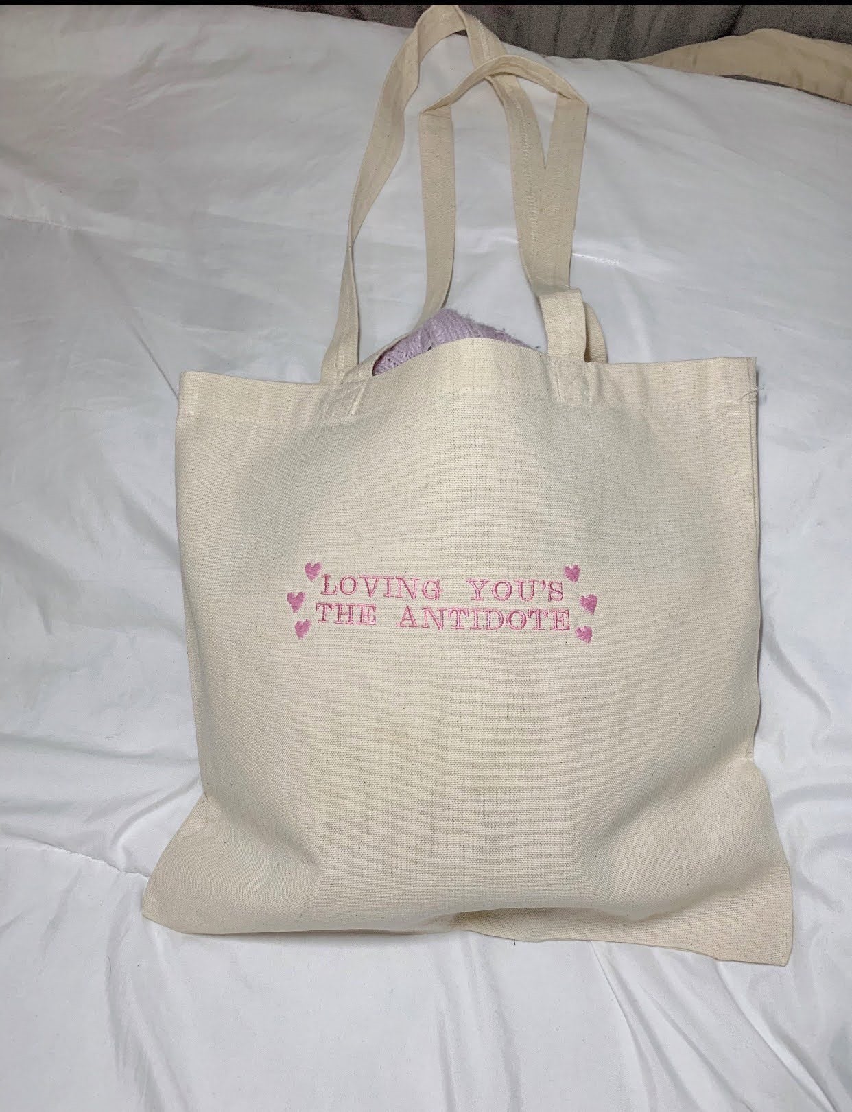 Loving Yous The Anecdote Tote bag