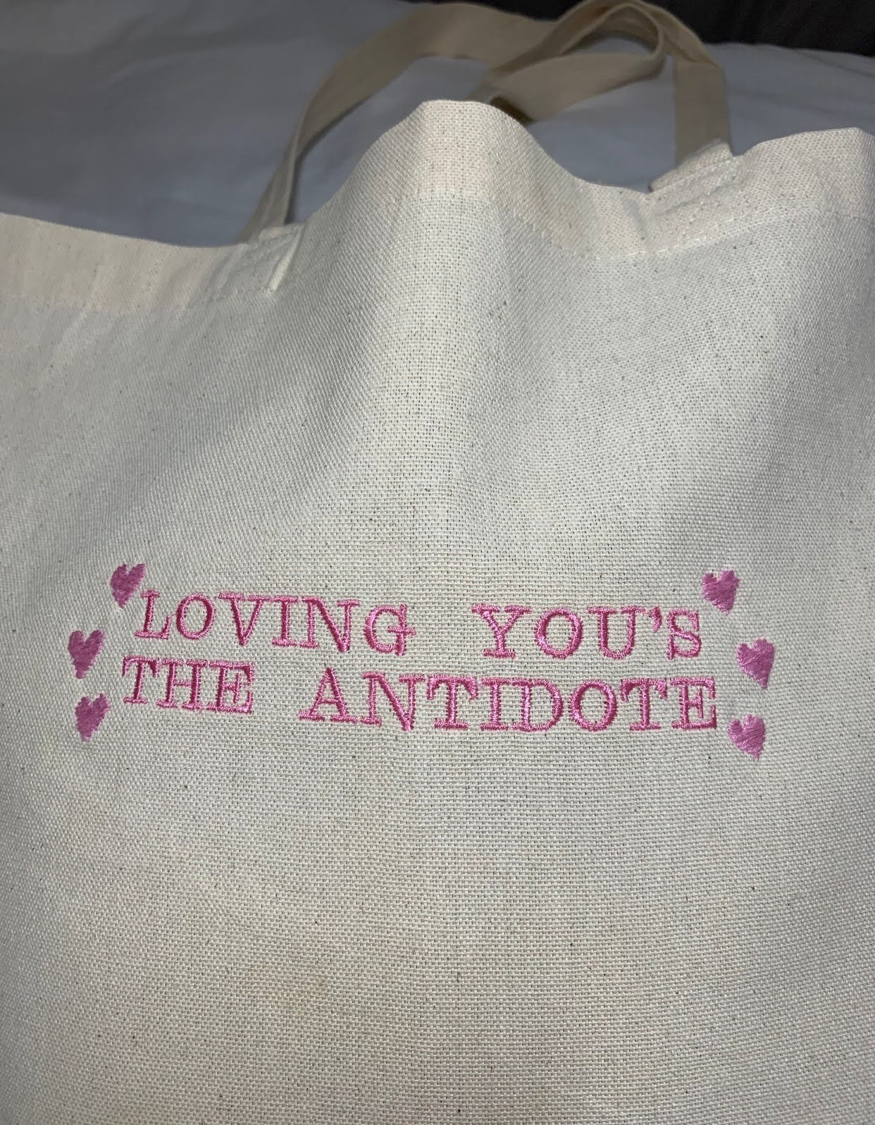 Loving Yous The Anecdote Tote bag