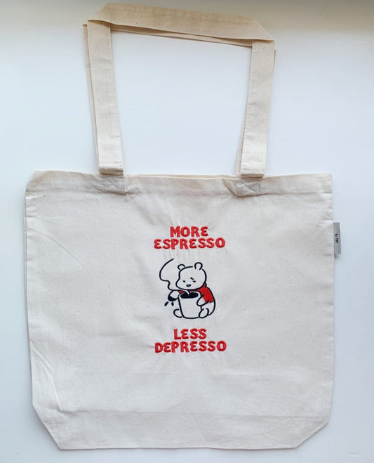 Espresso Pooh Tote bag